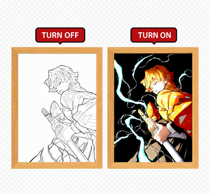 AnimeLumina™ — Illuminated Art Frame
