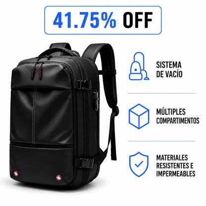 Travora™ Mochila con Compresión al Vacío