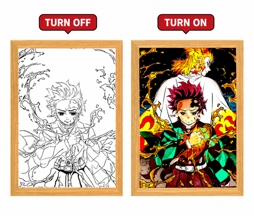 AnimeLumina™ — Illuminated Art Frame